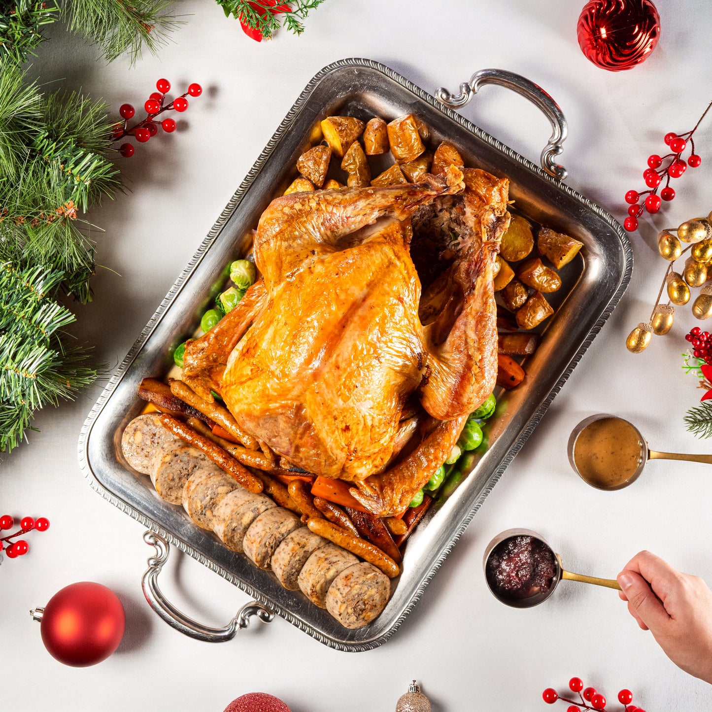 Thanksgiving Roast Turkey Feast